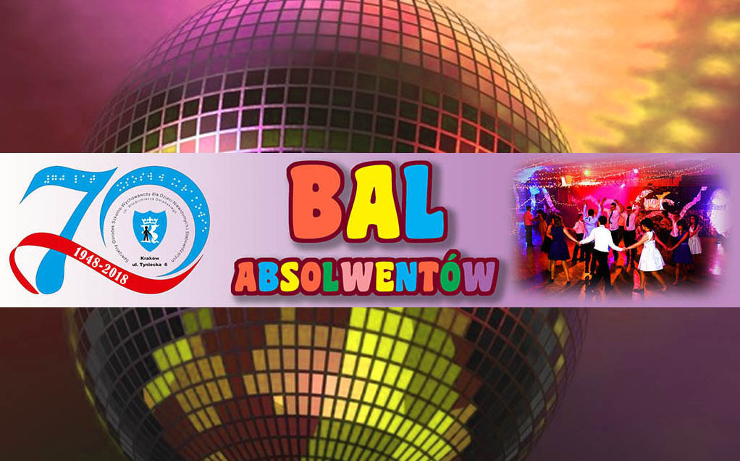 Plakat: Bal Absolwent&oacute;w